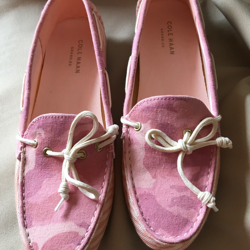 Cole Hann Pink Grant Flats